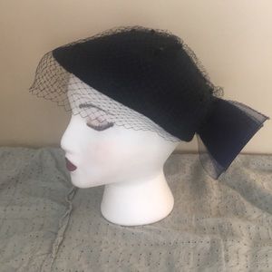 Navy Vintage Hat